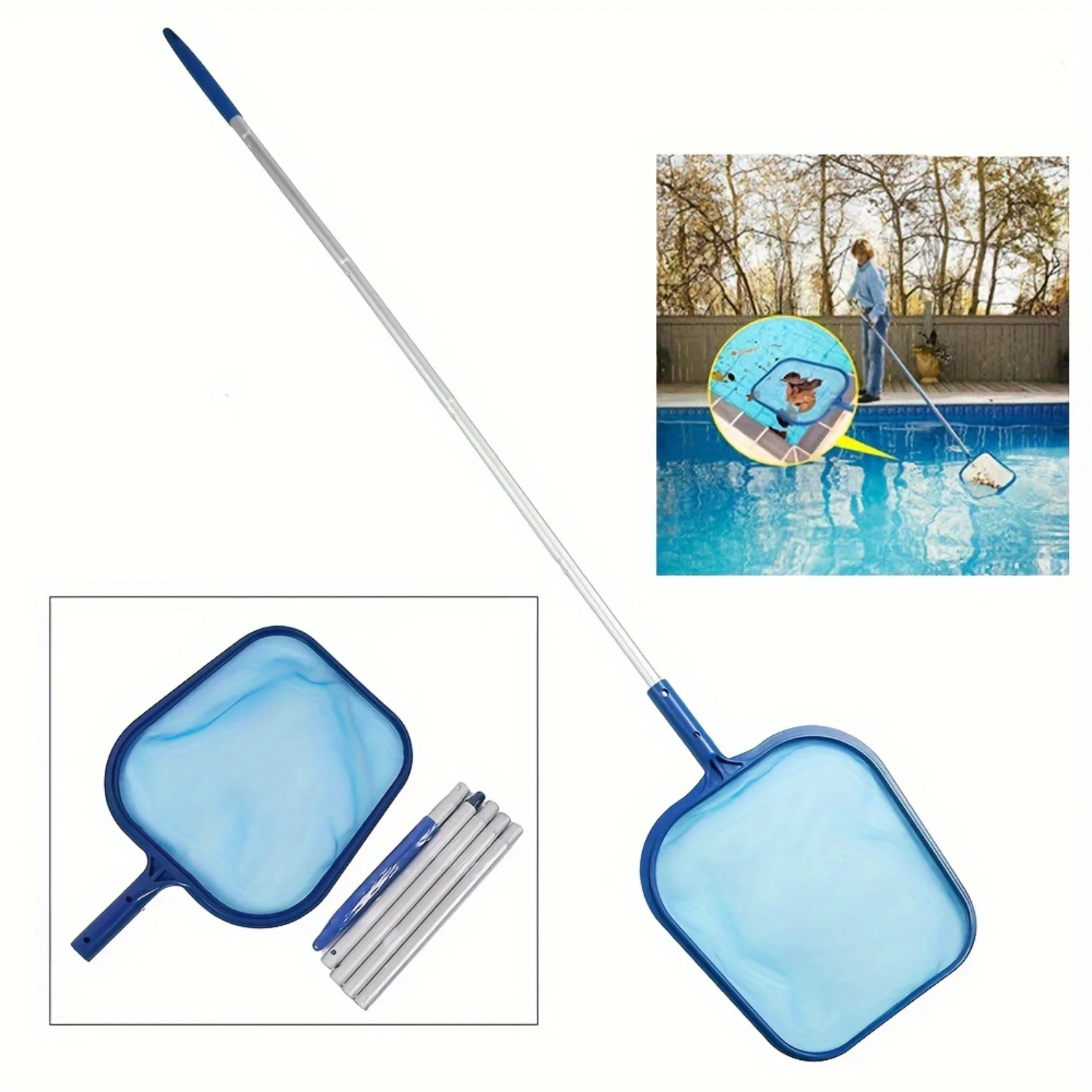 Pool Cleaning Net Pool Skimmer Swimming Pool Leaf Net