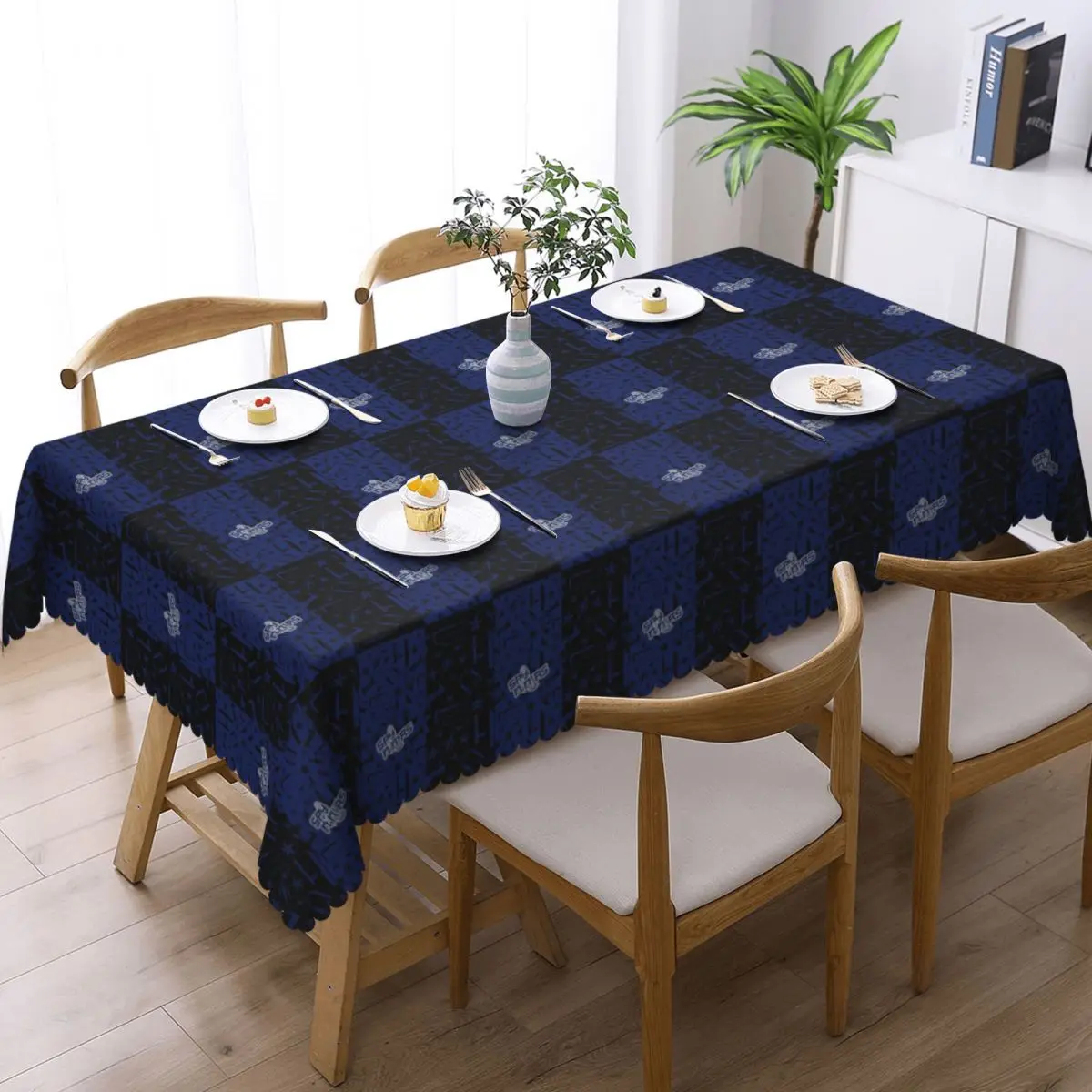 Fantastic Spy Ninja Tablecloth Restaurant Kitchen Rectangular Tablecloth Festival Party Tablecloth Outdoor Dining Table Cover