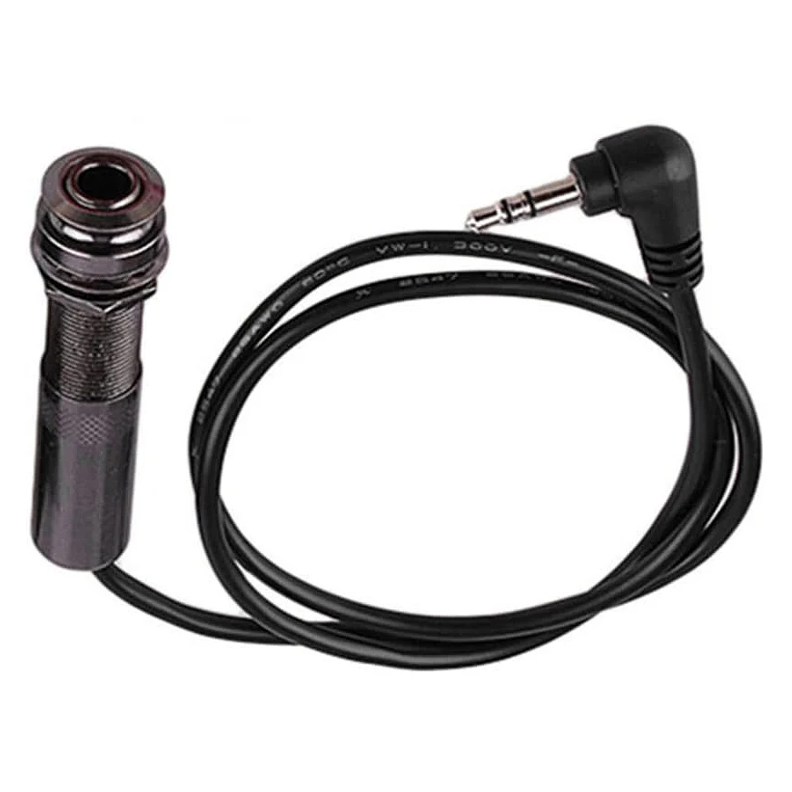 Guitar Pickup Cable Piezo Cable End Pin Jack Guitar Adapter Stereo Instrument Cable HOT