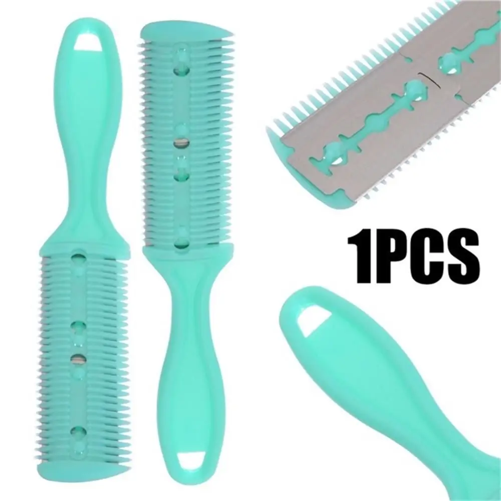 New Salon Fashion Hairdressing Professional Trimmer Thinning Hair Razor Comb Hairdressing Double Sides