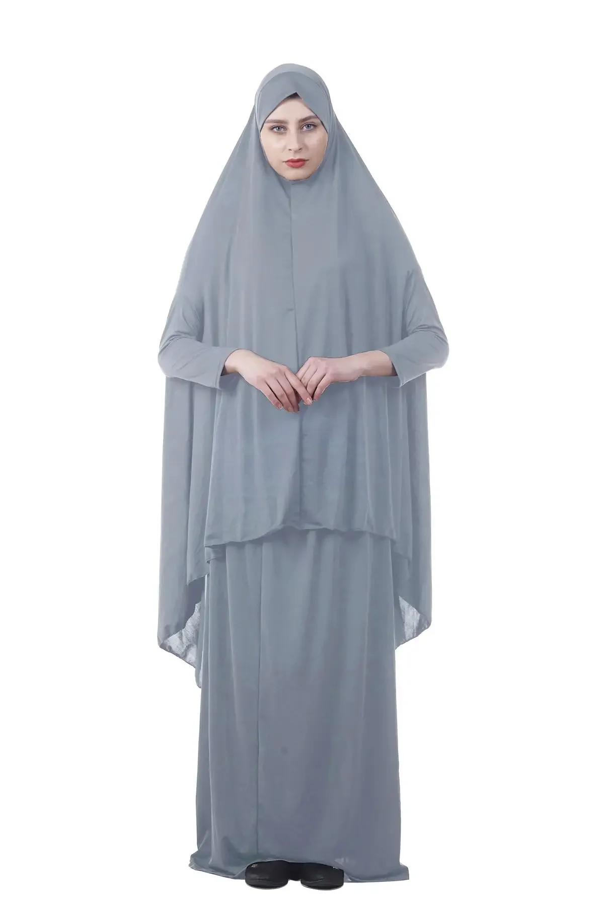 Formal Muslim Prayer Garment Sets Hijab Dress Abaya Afghanistan Islamic Clothing Namaz Long Prayer Hijab Moslim Jurken Abayas