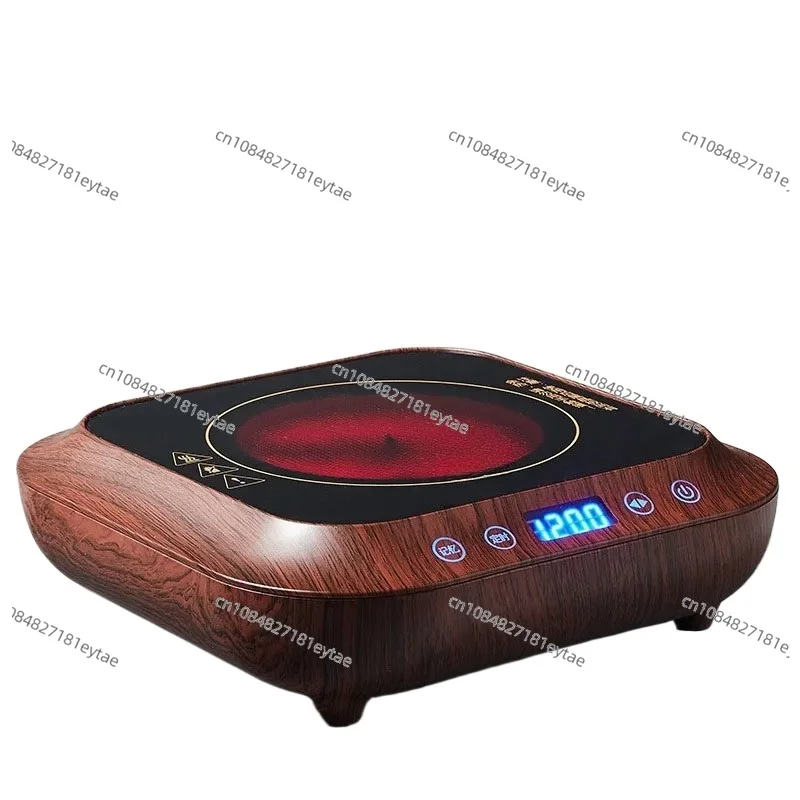220V 1200W Smart Electric Tea Stove 6 Gear Timing Hot Plate Boiled Water Heater