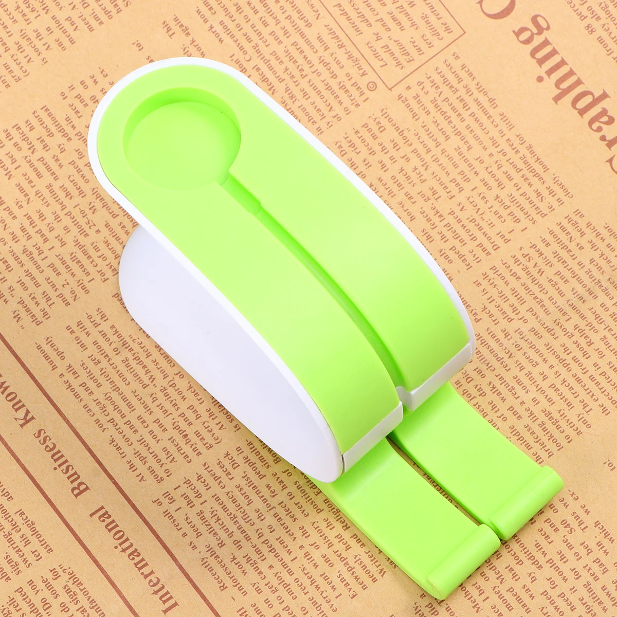 

Green Eco-Friendly Silicone Mobile Phone Stand Holder Desktop Bracket For Smartphone Watch Tablet Viewing Charging Lazy
