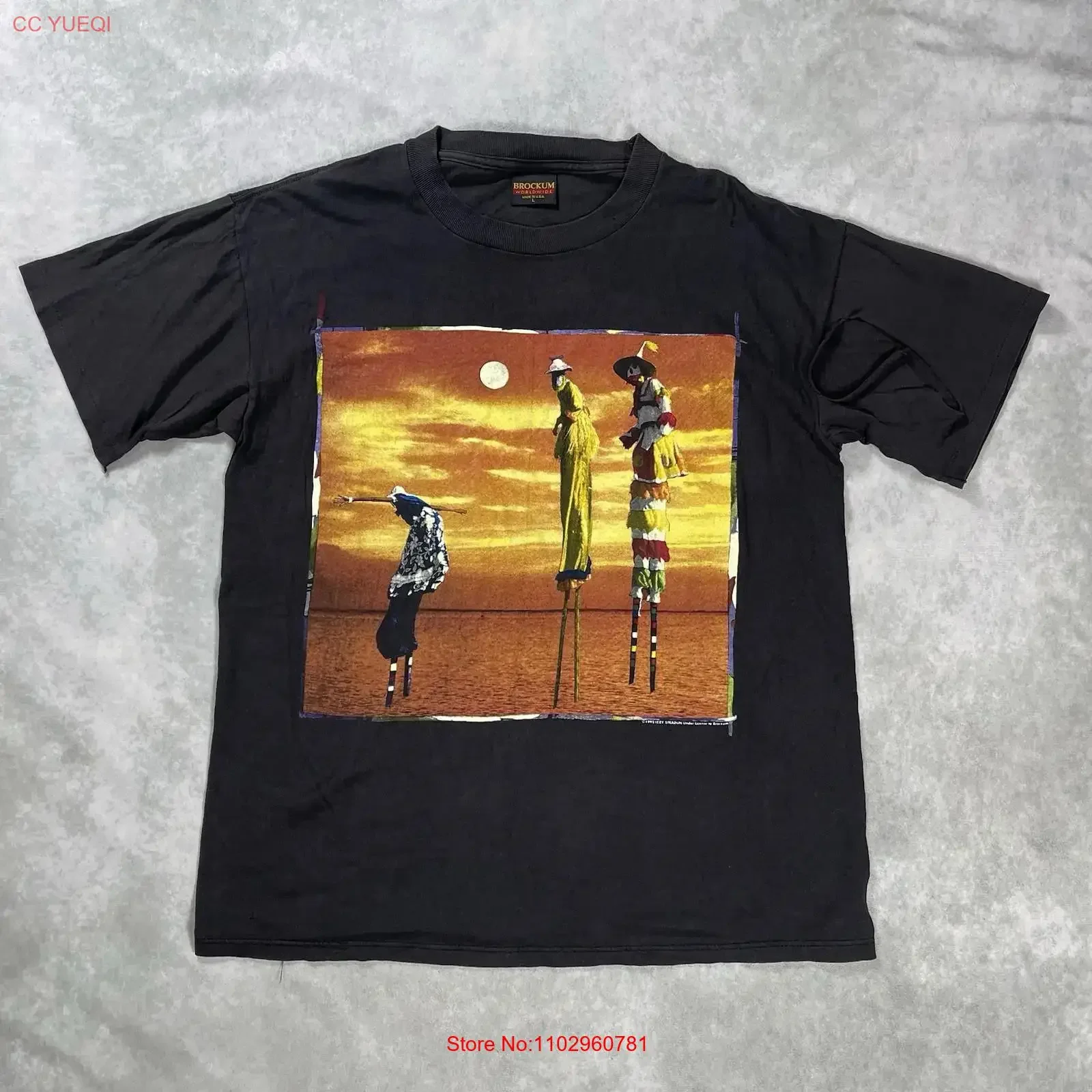 Vintage 1992 Izzy Stradlin And The Ju Hounds Tour T Shirt Size