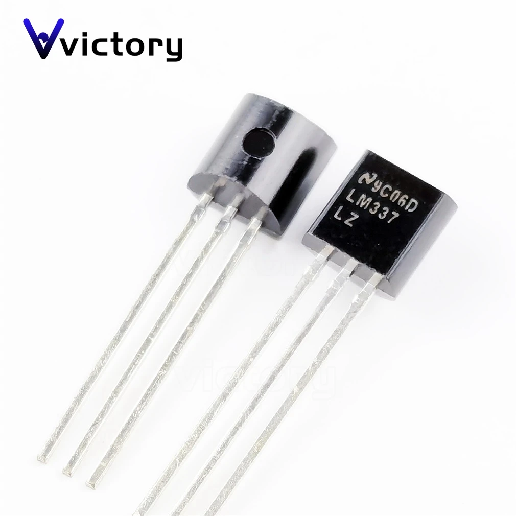 5PCS NEW LM337L LM337LZ LM337LZ/NOPB TO-92-3 ADJ 100MA Negative Voltage Adjustable Linear Regulator Chip