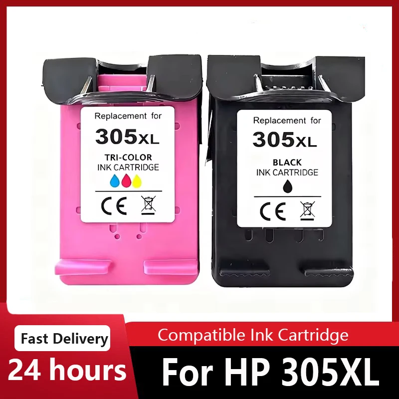 Совместимый чернильный картридж 305XL для HP 305 XL, для HP305 DeskJet 2710, 2720, 2730, 4110, 4120, 4130, 4134, 2320, Envy 6020, 6000, 6010