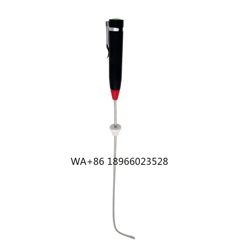 Malleable Red Light Endotracheale Reusable Rigid Intubation Stylet for 2.0/3.0/4.0 mm Neonate Pediatric Adult Intubation