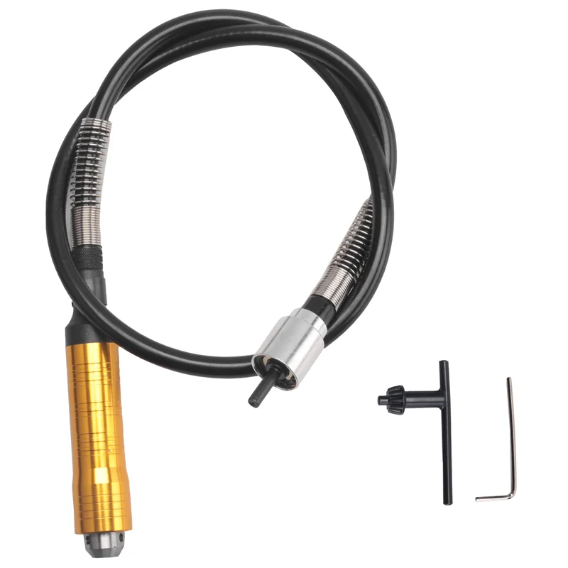 

SEWS-Flexible Shaft Tube Extension With 0.3-6.5Mm Drill Chuck For Crane Grinding Machine Hand Drill Electric Rotary Tools