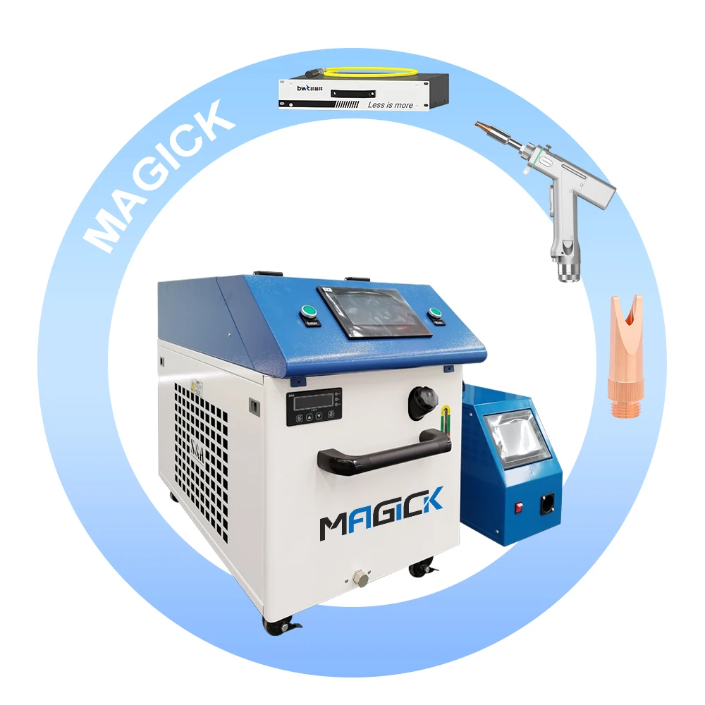 300W Pulsed Nd:YAG Laser Welder with 4 Welding Modes for Precision Mold Repair on Tool Steel & Stainless Steel