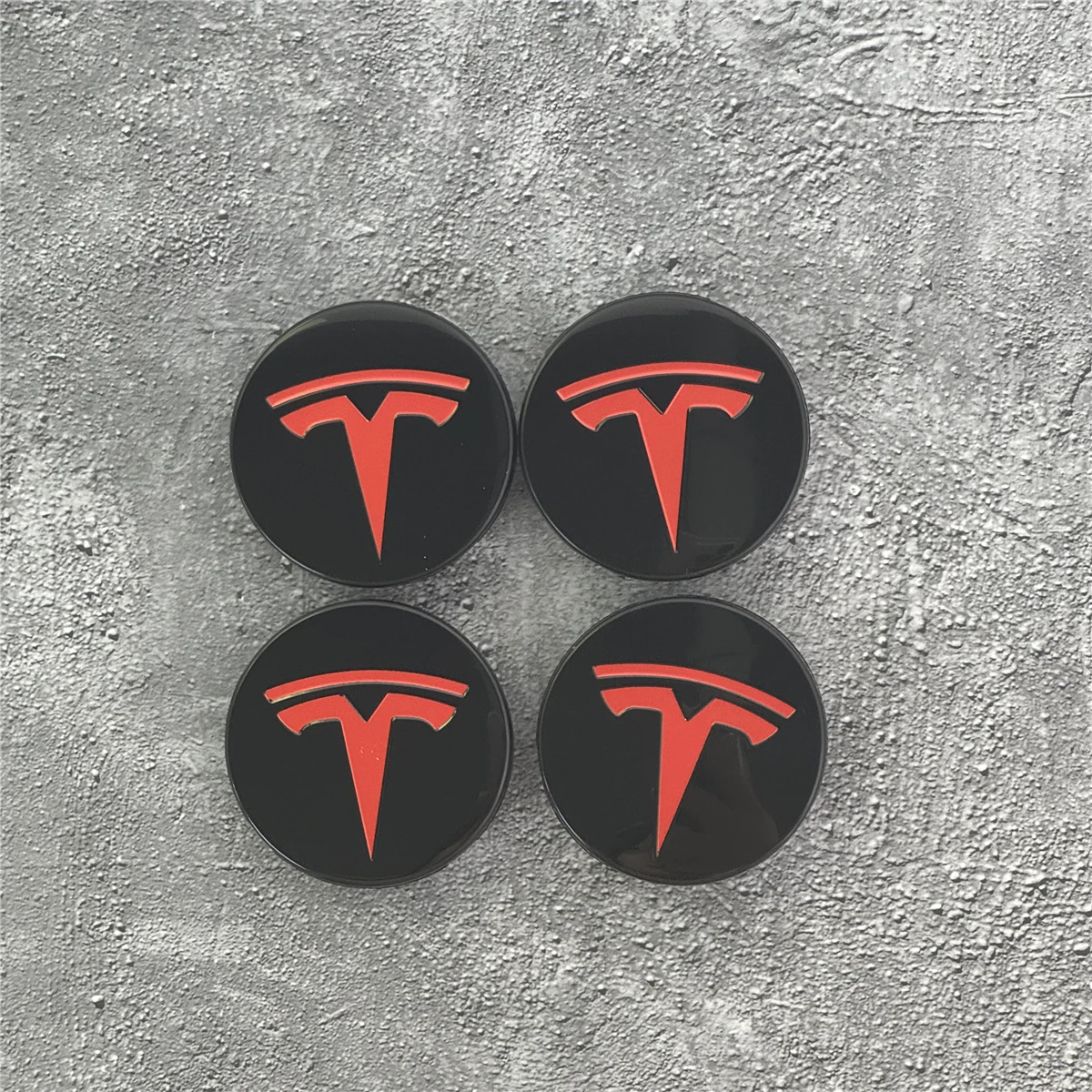 4PCS/Set 56MM GR Sport Emblem Wheel Center Hub Cap Car Rims Cover Hubcaps For Tesla Model 3 Y X S