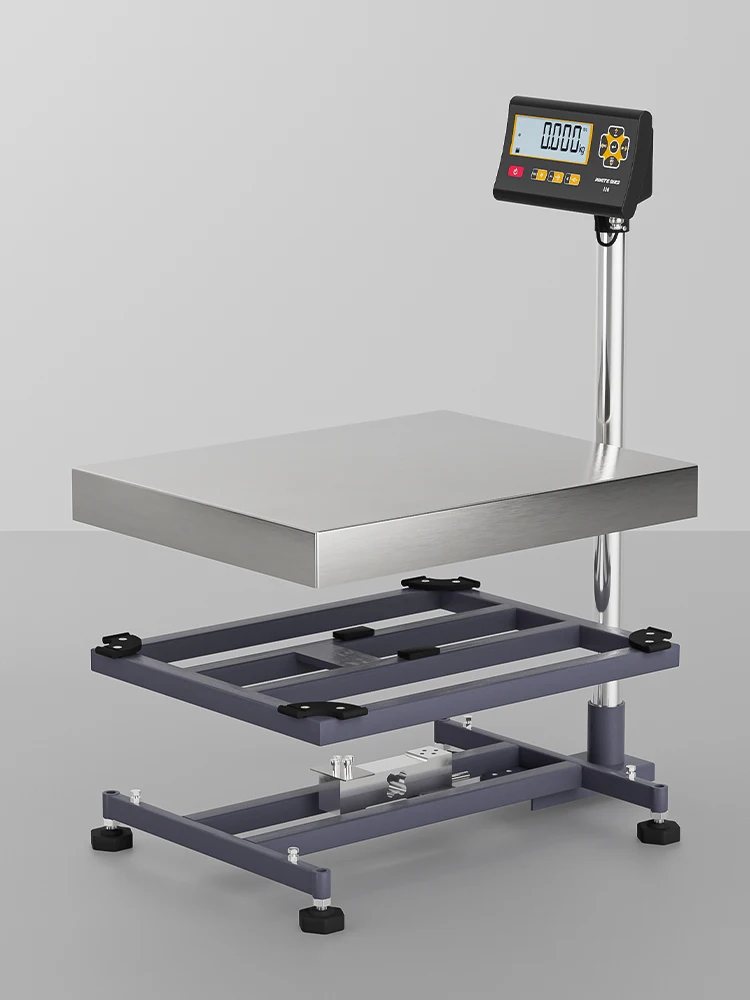 Balance à Plateforme Électronique Industrielle, Indicateur de Pesage, Pcb à Souder, Vente Postale, 200kg à 250kg, 150kg, 300kg