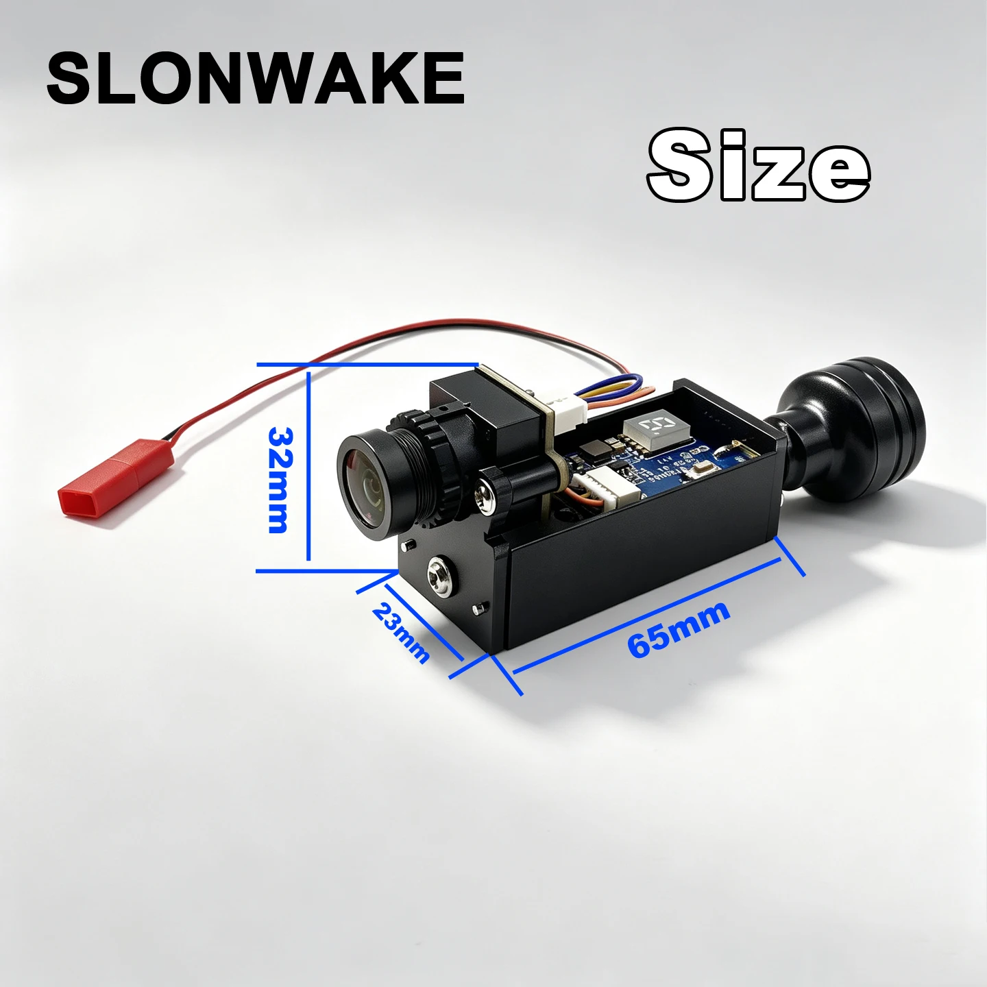 SLONWAKE 5.8G 48CH 600mW Wireless AV Image Transmission Transmitter &1000TVL 2.8mm Camera for RC FPV Quadcopter Aircraft Drone view 4