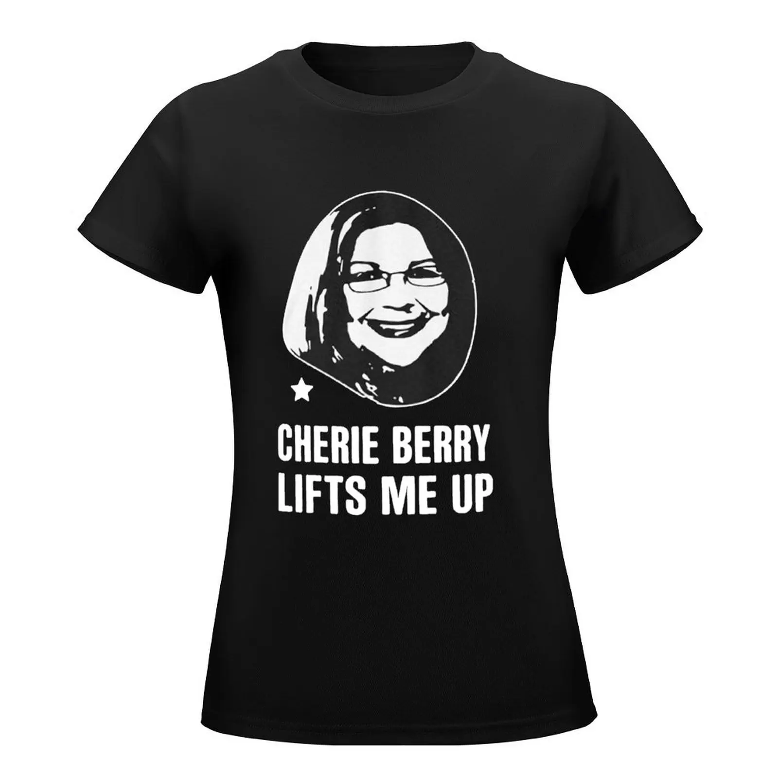 Cherie Berry Lifts Me Up T Shirts-4500 T-Shirt plus size tops hippie clothes western t-shirt dress for Women