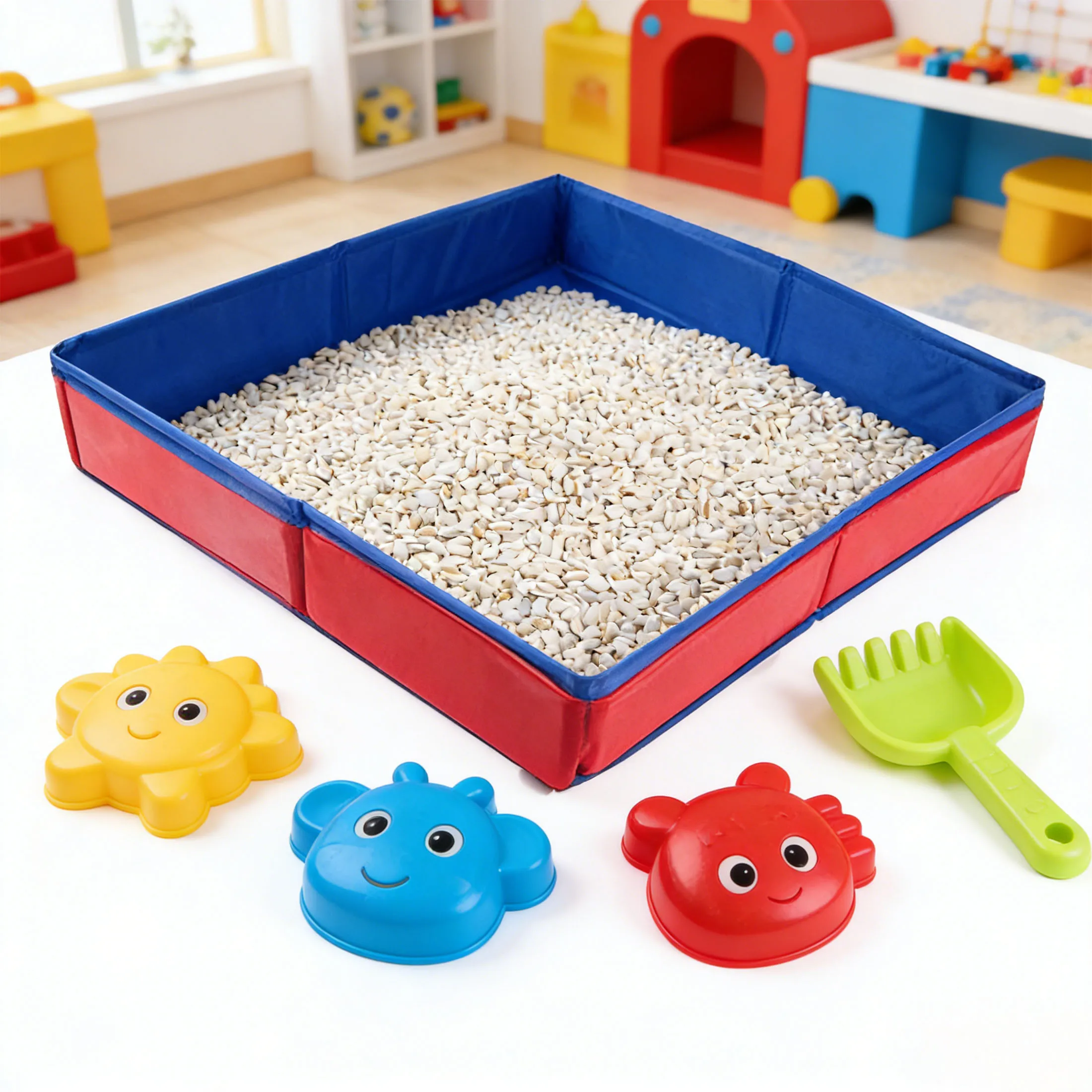 

Outdoor Sandboxes for Children's, Boys and Girls Sand and Water Sensory Toys Sand Activity Sandboxes, Summer Beach Toys Gifts