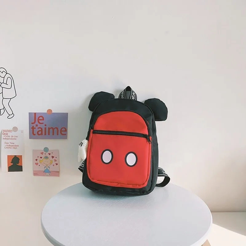 Mochila de gran capacidad para estudiantes de escuela primaria, ligera, multifuncional, Mickey Mouse rojo de Disney, 2024