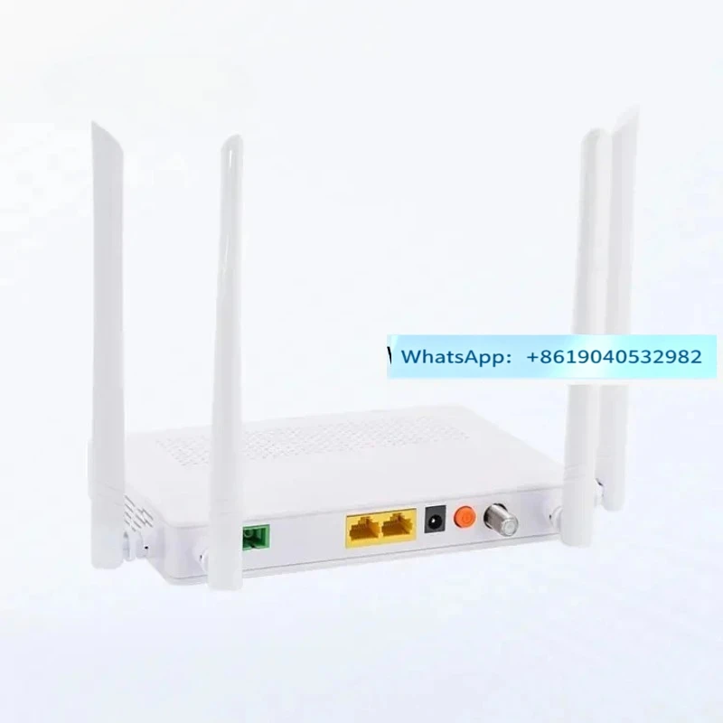Fiber Optic Double Frequency Gpon Gepon Epon Voice Catv Y Wifi Pon Modem Onu