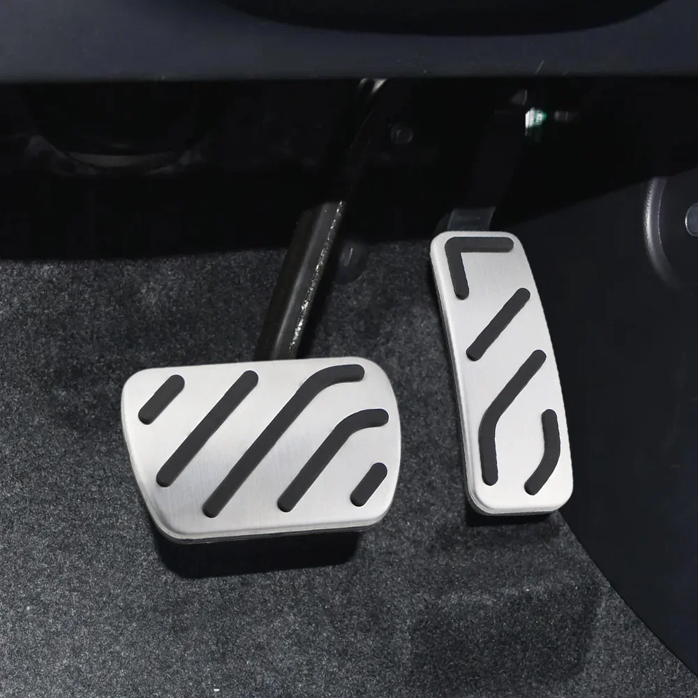 ل MG 3 2018 - 2023 MG3 AT الغاز مسرع دواسات الفرامل غطاء دواسة السيارة وسادة واقية الملحقات الداخلية #4