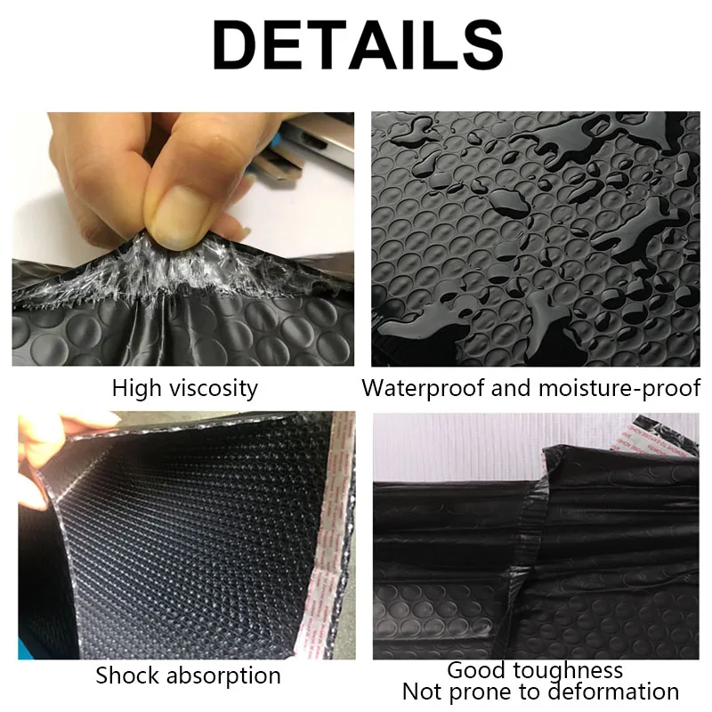 20Pcs Bubble Envelope Bag Waterproof Shockproof Thickened Mail Bag Clothing Express Packing Bag Logistics Transportation Pack