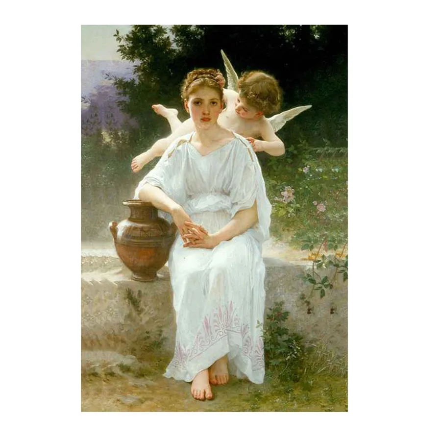 5D DIY Diamond Painting Full Square/Round Diamond Embroidery In 19th French Most Important Academic Painter Bouguereau Series