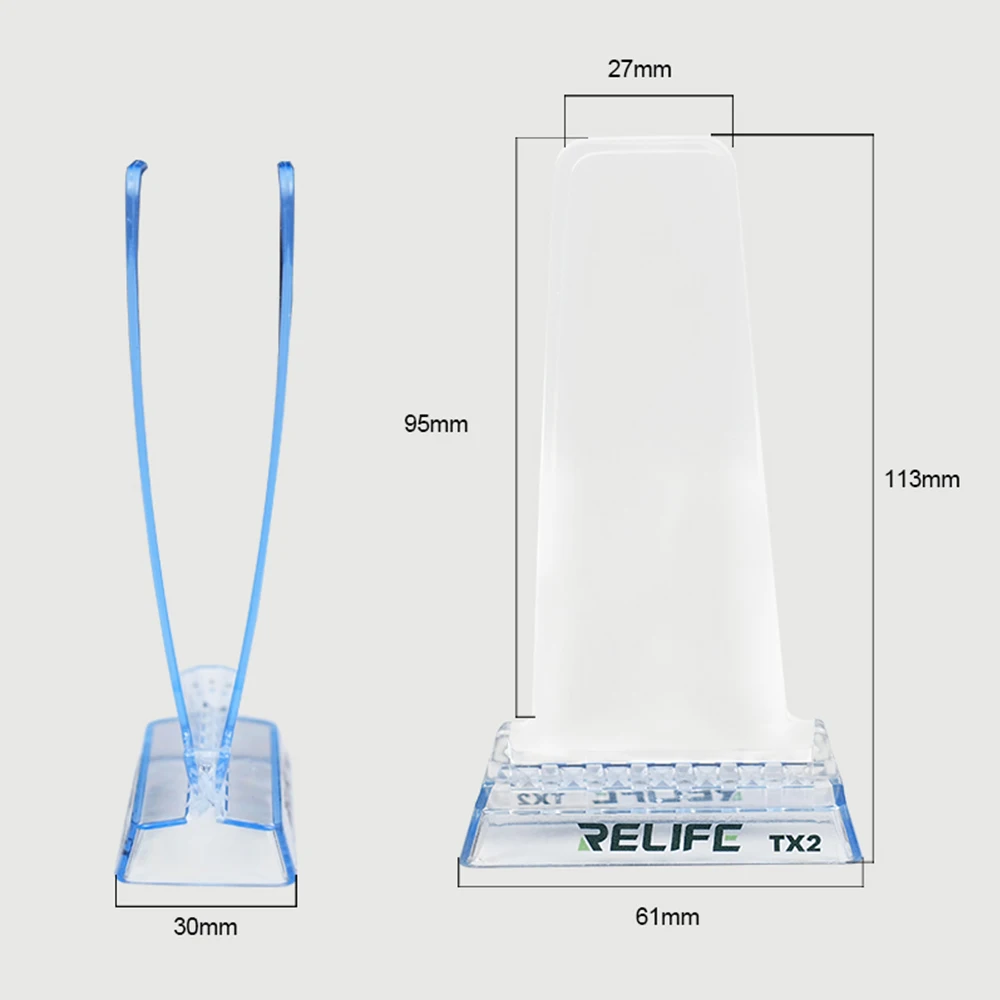 RELIFE TX2 Adhesive Dispenser 50ML with Widened Base for Mobile Phone Repair Soldering Tubular Solvent Dispenser Squeeze Tool