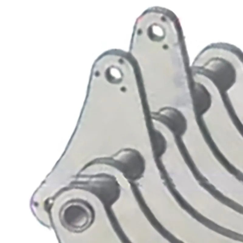 

1/8 RC Part Metal Seven Toothed Rake Bucket For Hydraulic Radio Control Digger 390F 395 374 RC Tracked Excavator PC1250 Model