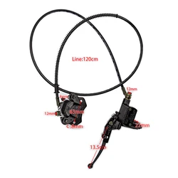 Rear Hand Side Lever Brake Master Cylinder Caliper For Chinese 50CC 90CC 110CC 125CC ATV Quad For With 22mm (7/8