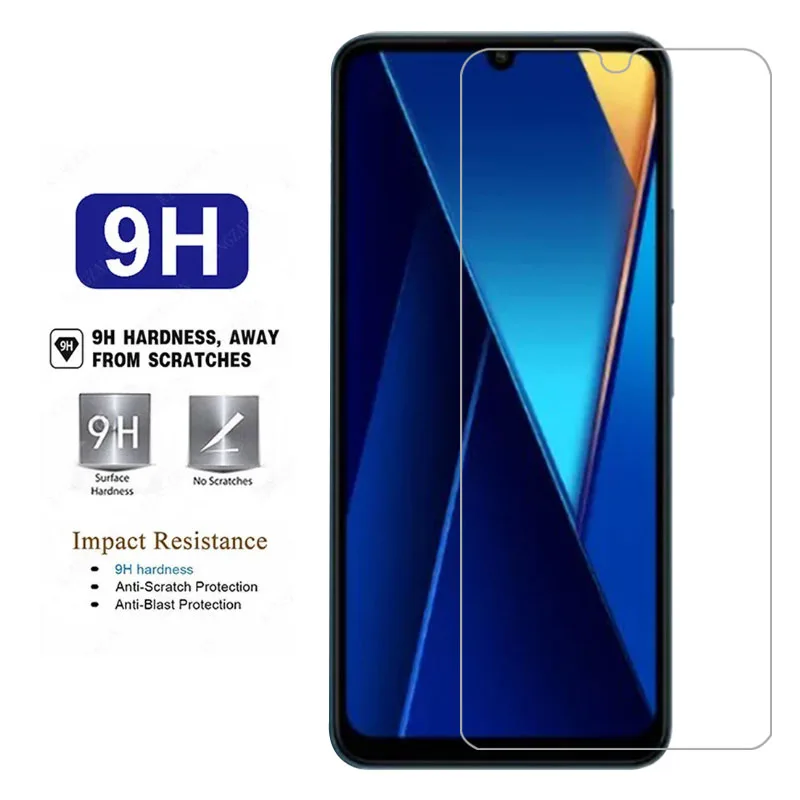 حافظة هاتف لهاتف شاومي بوكو c65 من الزجاج المقسى على pococ65 c 65 65c 4g 5g غطاء خلفي 360 xiomi xaomi poc pco c65 حقيبة cas