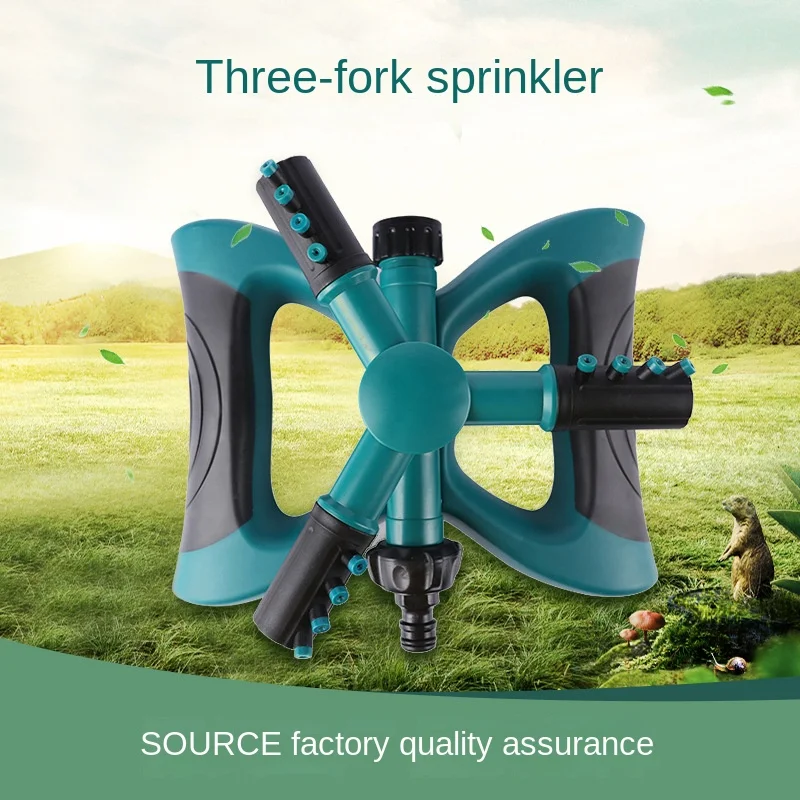 

30-degree Automatic Rotary Sprinkler Nursery Irrigation Rotary Trigeminal Sprinkler Series Sprinkler