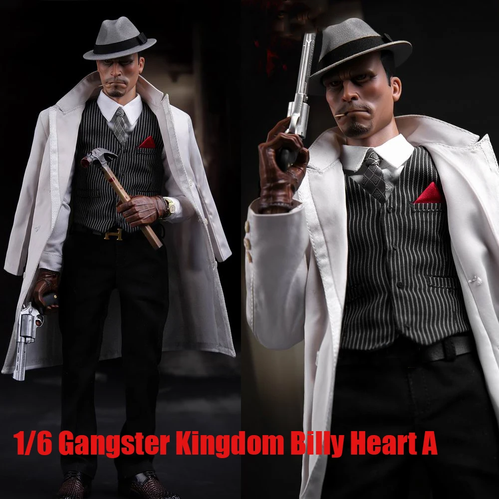 

DAMTOYS GK012 Gangster Kingdom 1/6 Scale Collectible Figure Domineering Heart A Billy Doll Full Set 12" Men Soldier Action Body