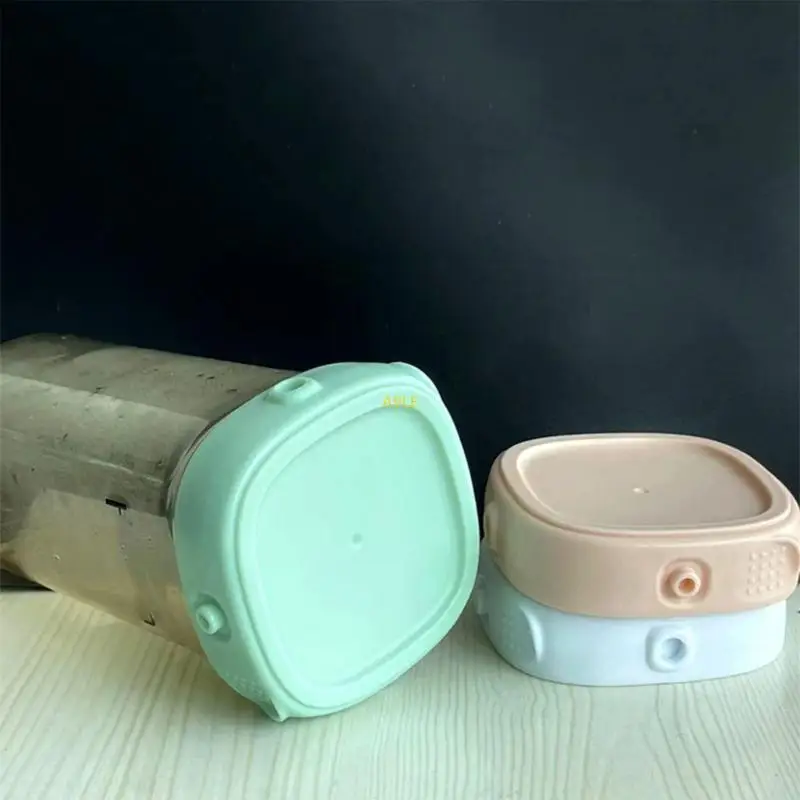

Bottle Sealing Cap High Temperature Resistant Infant Bottle Travel Cap for Baby Feeding Bottles Utility Travel Caps
