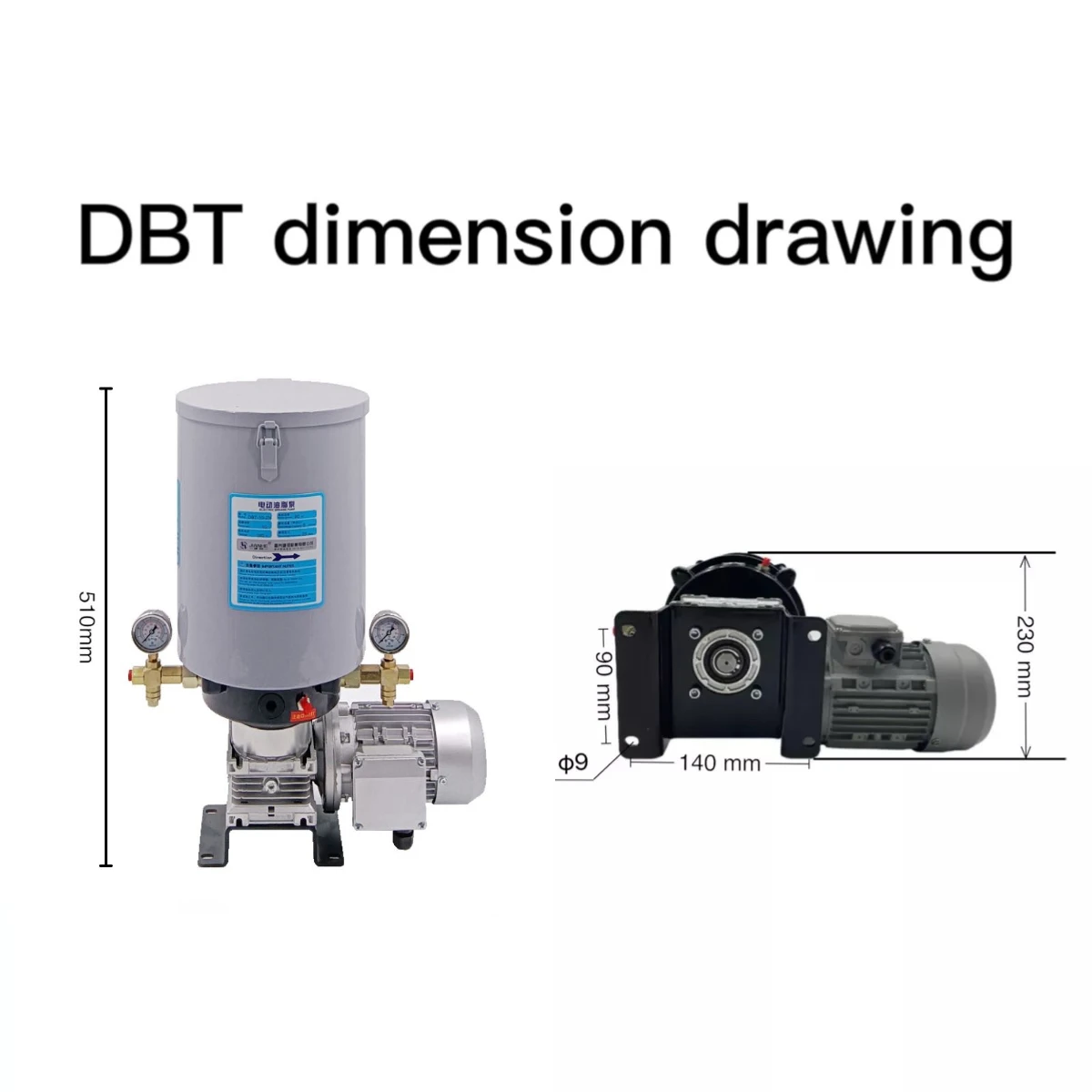 TLF JianHe Количественная смазочная система турбинной смазки Плунжерный смазочный насос