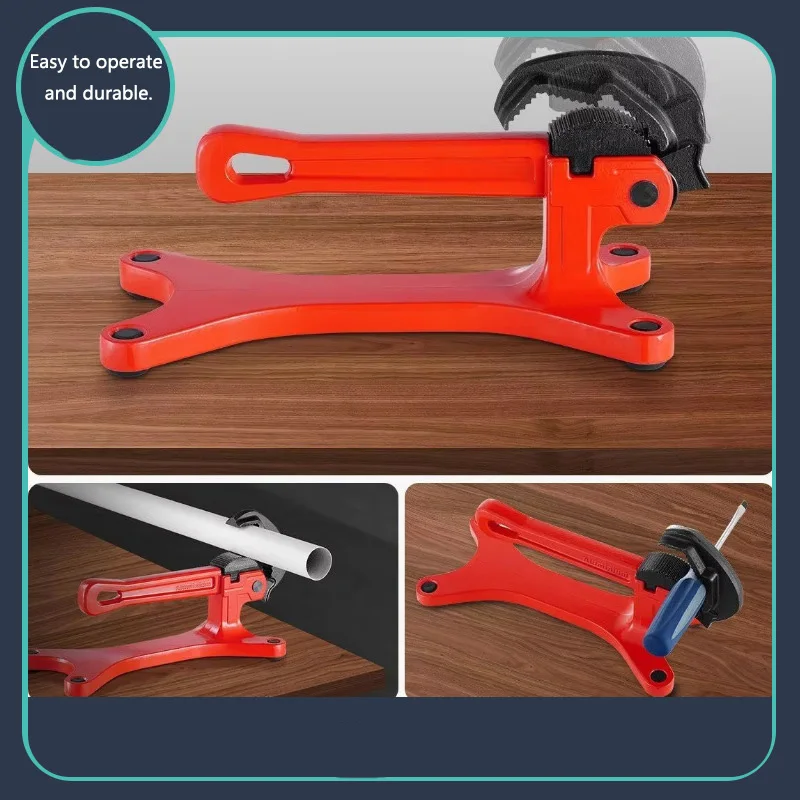 

Heavy duty Roller Pipe Support Gantry Pipe Stand Pipe Vise Bracket Pipeline Tool Adjustable Support Gantry Vise