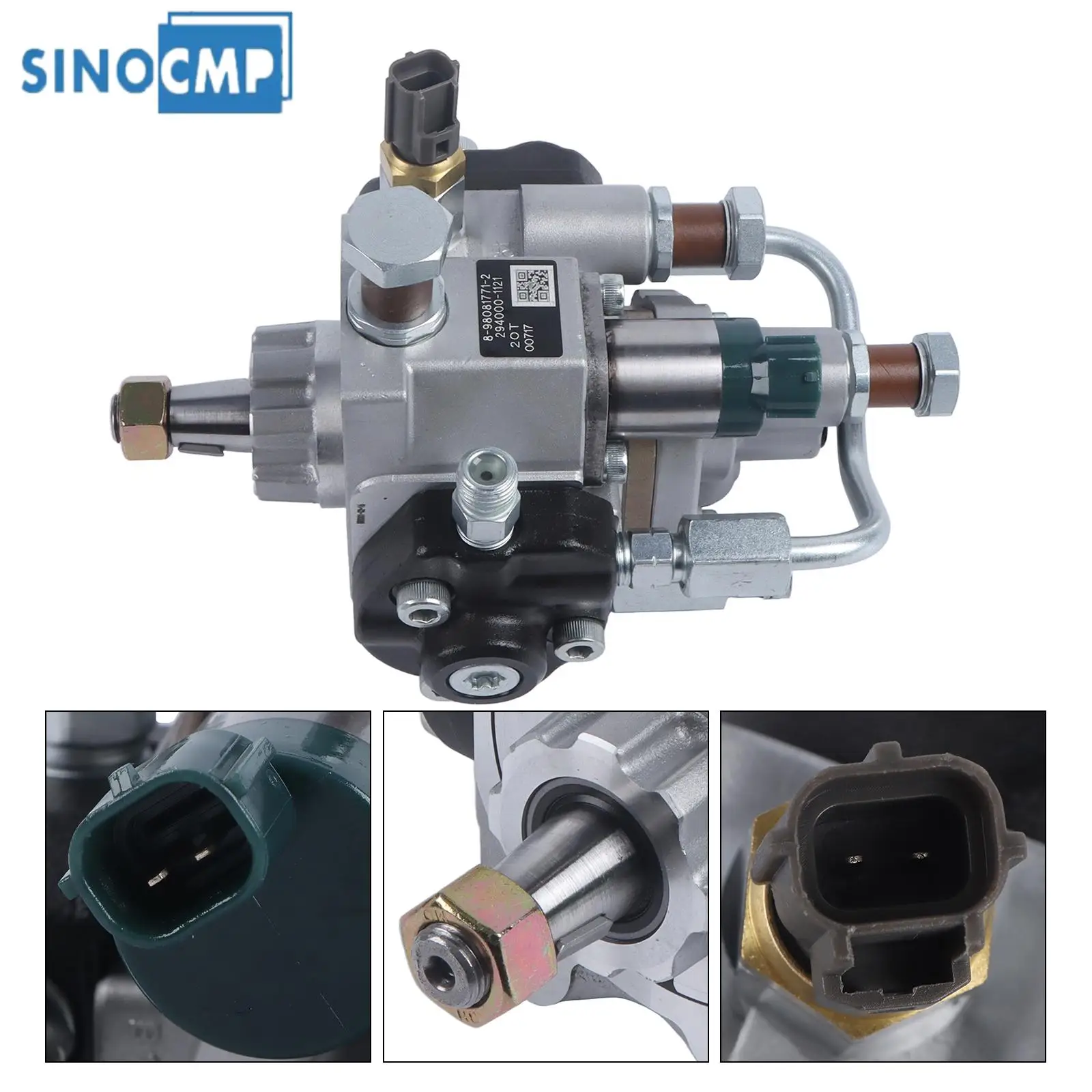 

294000-1121 4HK1 5.2L Engine Refurbishment Fuel Pump For Excavator Denso Isuzu Fuel Injection Pump Engine Replacement Part