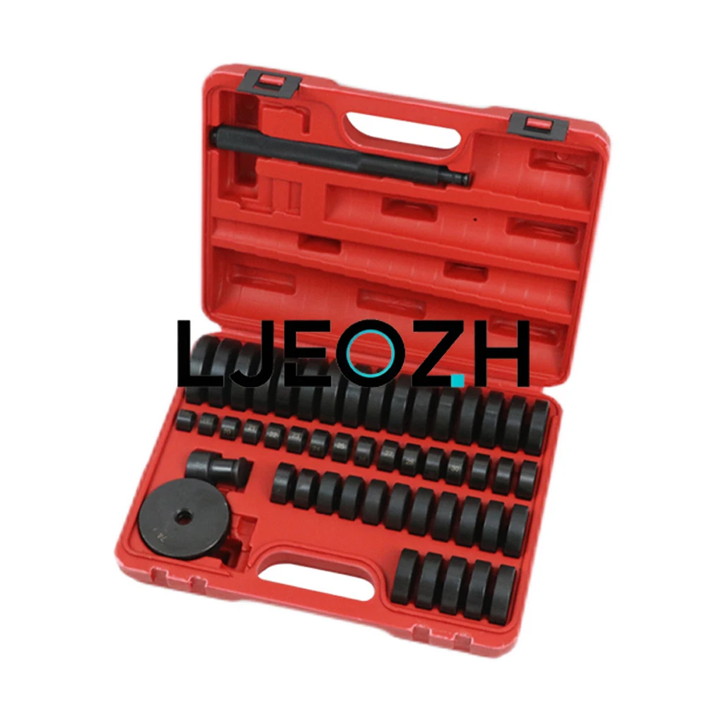 52 Piece Set Of Automotive Bearing Installation Tools