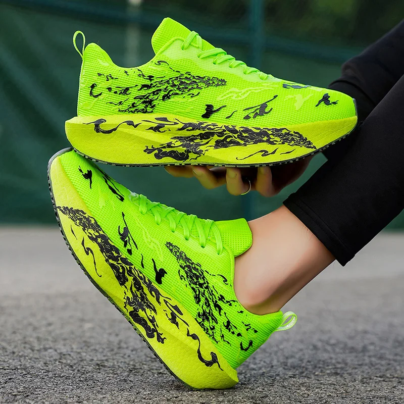 

Marathon Running Shoes Men Carbon Board Speciality Sports Breathable Lightweight Women's Comfortable Athletic Nonskid Sneakers