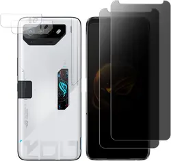 Privacy Screen Protector For ROG Phone 7 6 5 Pro 9H Hardness Anti Spy Tempered Glass For ASUS ROG Phone7 Ultimate Camera Film