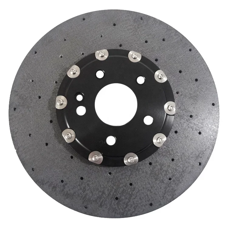 Performance Drilled CCM-R Carbon Ceramic Brake Disc for Jeep Grand Cherokee SRT8