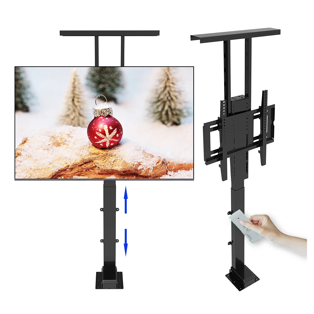 

Motorized Remote Control Hidden Drop Down TV Lift Mechanism System Electric Under Bed TV Motorized Lift TV Mount