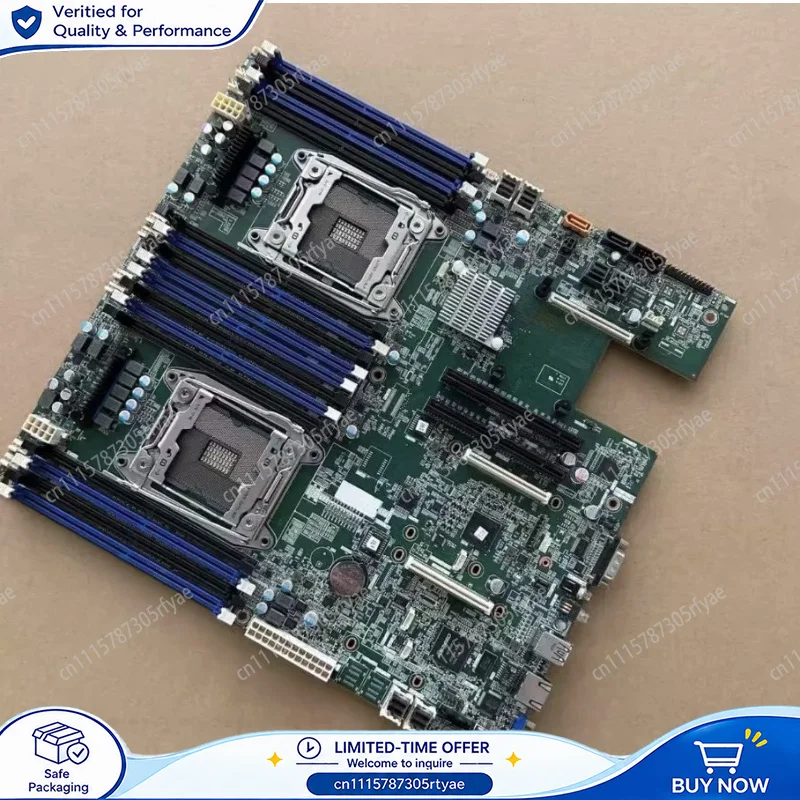 RD452X K800G3 X99 Dual Socket Server Motherboard for E5 V3 V4 CPU Supports OCP Network Card Used Replacement Mainboard