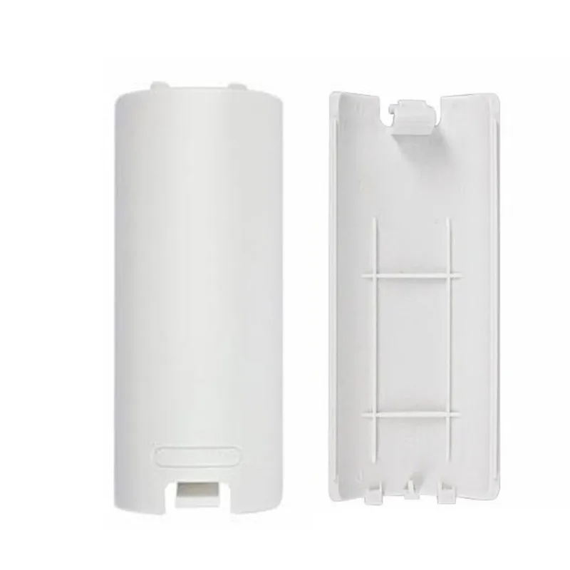 1000pcs Battery Back Door Cover For Wii Remote Wireless Controller ABS Battery Lid Door Pack Shell Case Wholesale