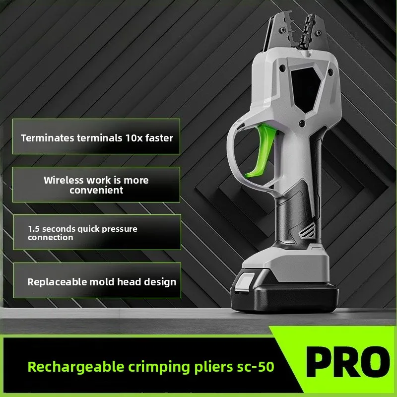 2026 New Electric Wire Crimping Tool, Cold Crimp Pliers for Copper Cable Lugs and Open Electrical Terminals
