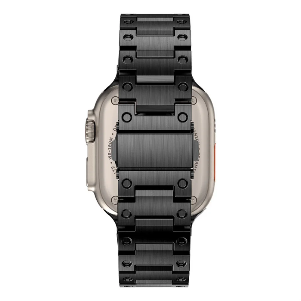 Metal Strap for Apple Watch Band ultra 49mm Series 45mm 44mm 46mm 42mm Stainless Steel Strap iWatch Ultra 49mm 10 9 8 7 6 5 3 SE