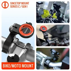 Motorcycle Phone Holder Bicycle Phone Mount Moto MTB Road Mountain Bike Cellphone Bracket Accessories Quick Attach Lock