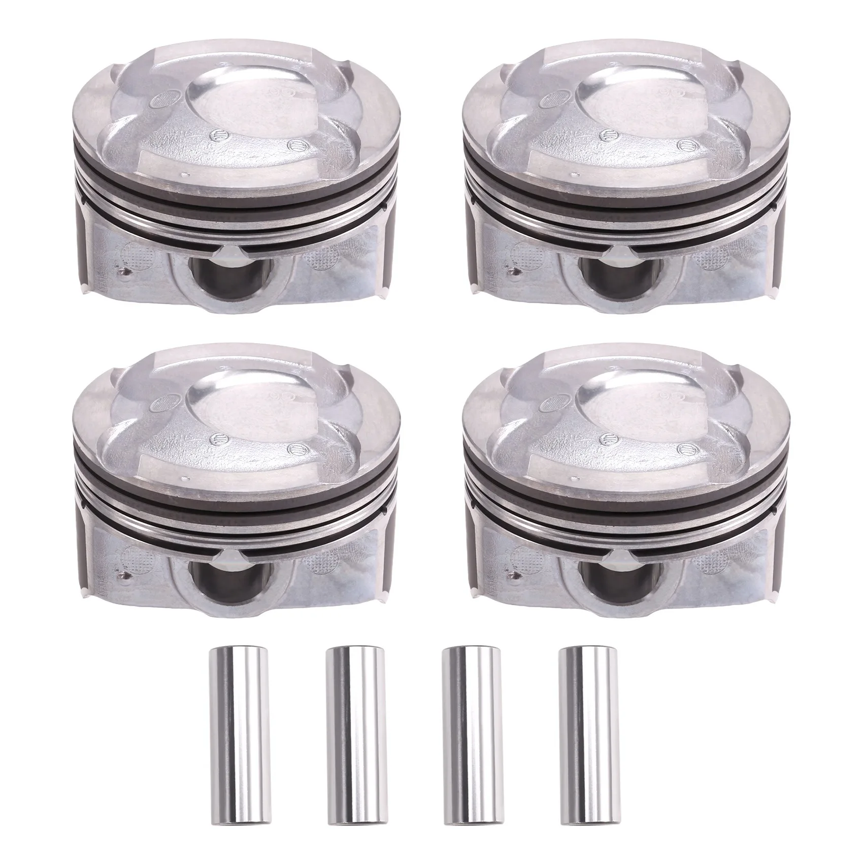 1Set/8Pcs 1.6L Engine Pistons Pin Kit 23040-2B600 for Hyundai Accent Kia Soul Rio 2012-2017 23041-2B610 23041-2B620