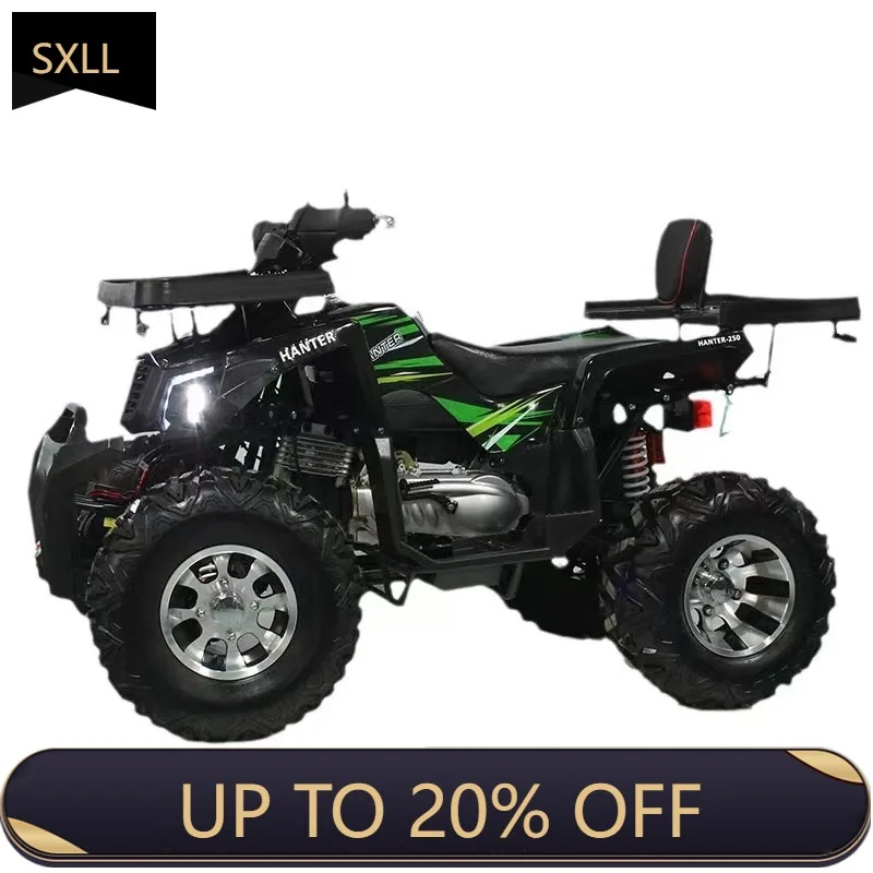 SXLL SXLL Ex-factory price 2WD four-wheel all-terrain vehicle 200cc 25N.m automatic chain drive mountain four-wheel motorcycle (