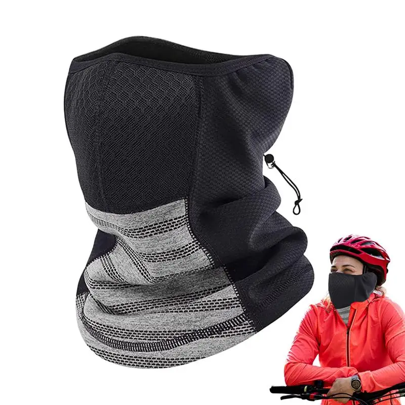 Face Bandana Windproof Cold Weather Face Cover Thermal Face Cover Neck Ear Warmer Gaiters For Winter Cycling Hiking