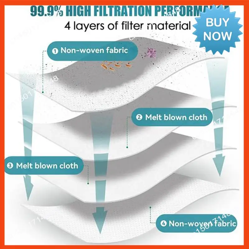 BISM 10 шт. пылесборник подходит для Fordreame X50 Ultra/S40 Enhanced Edition, запасные части для пылесоса, комплект аксессуаров