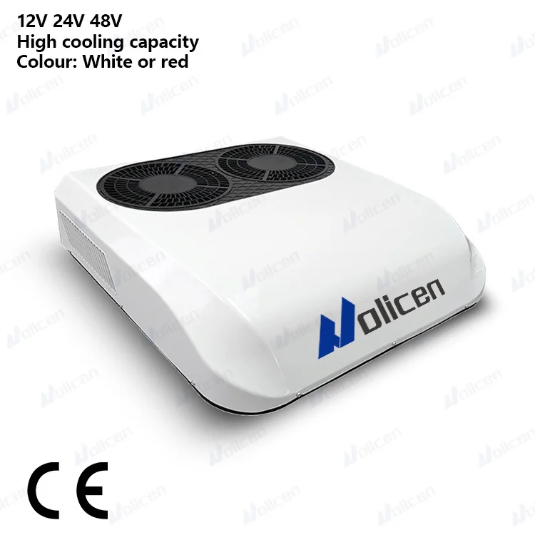 

Аккумулятор 24 В 12 В Полугрузовик AC Unit Кондиционер на крыше Кемпер Парковочный кондиционер на крыше для фургонов Трактор Rv Автомобили