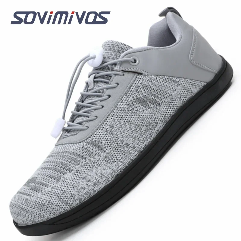 

Мужские туфли для босиком Zero Drop, минималистичные кроссовки для бега с широким носком, теннисные туфли, дышащие повседневные кроссовки широкой ширины для женщин