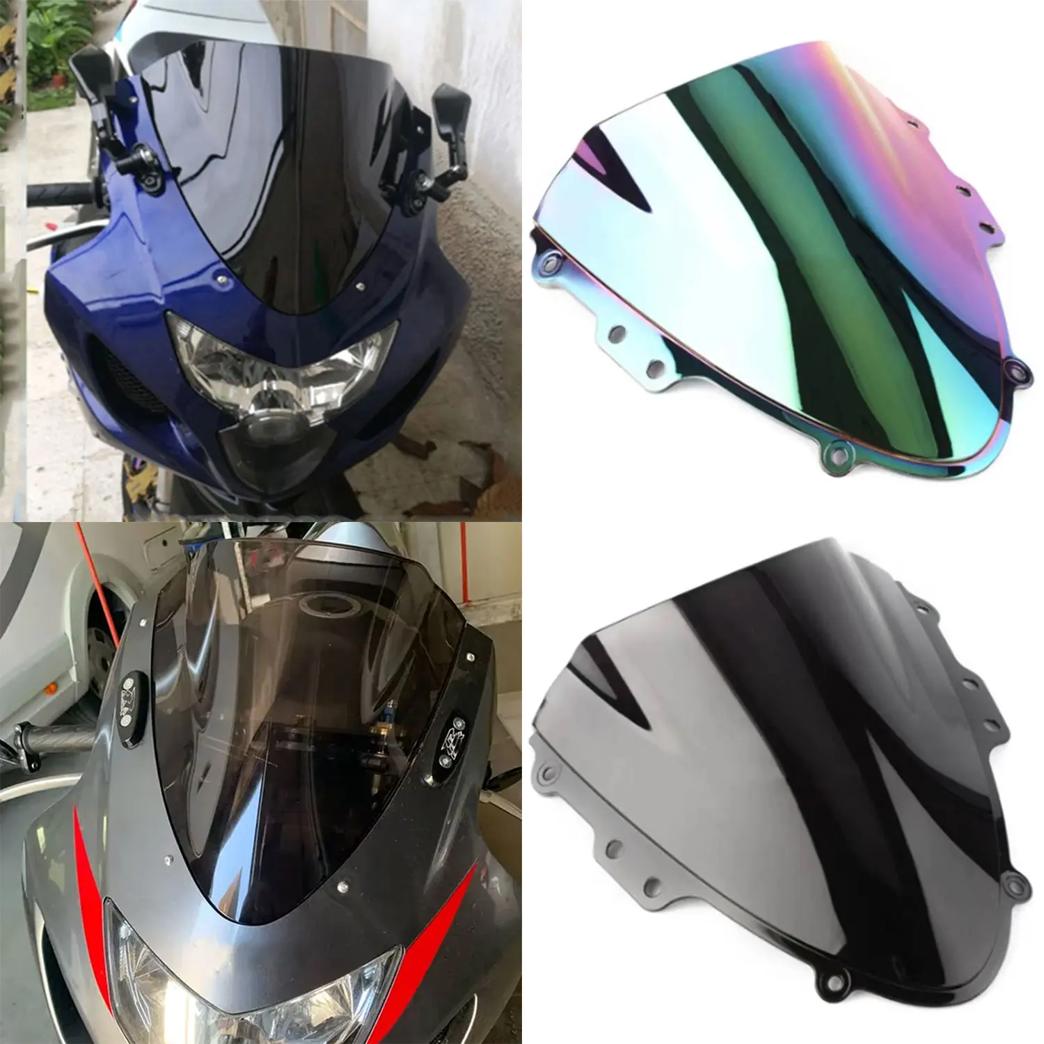 For Suzuki GSX-R600 GSXR600 GSX-R750 GSXR750 GSXR 600 GSXR 750 K4 K5 2004 2005 Windshield Windscreen Screen Wind Deflectors